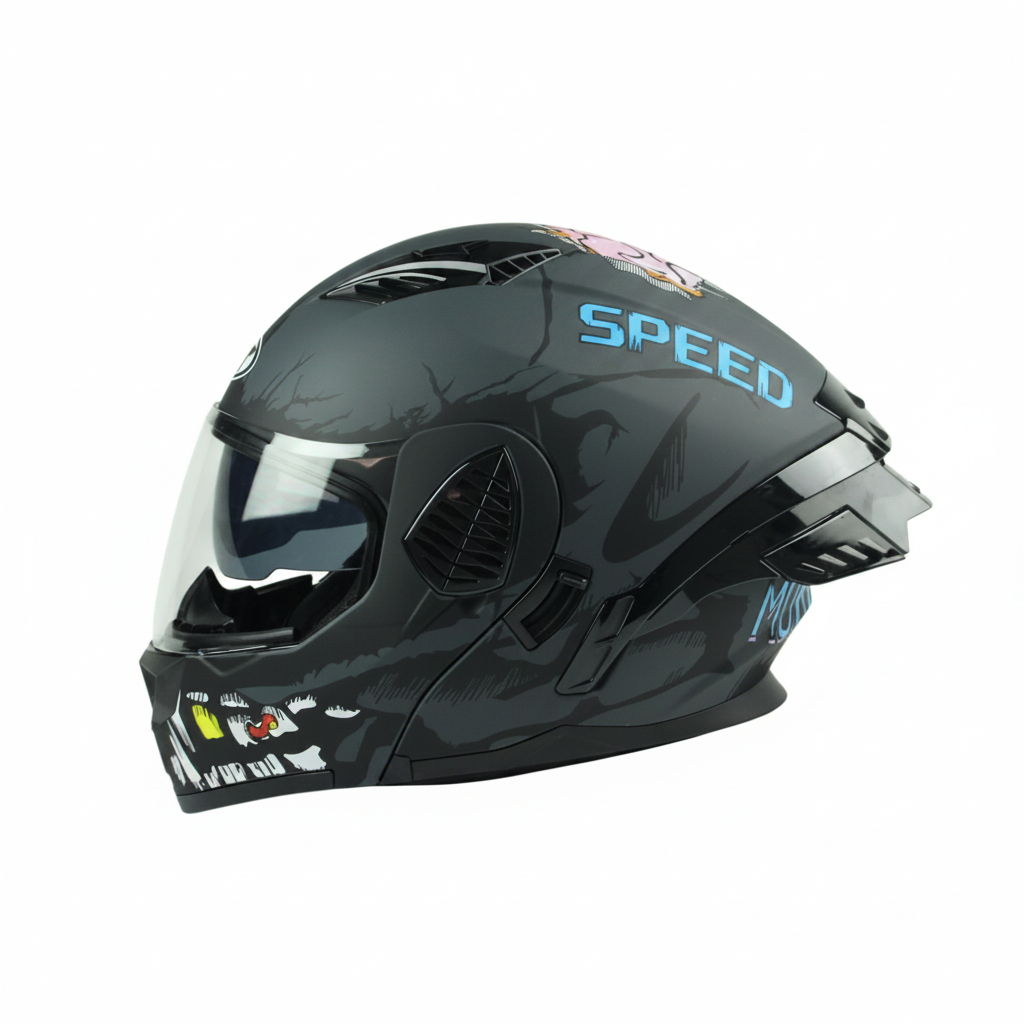 NEW UWALK 167 Flip-Up Motorcycle Helmet with DOT Approved