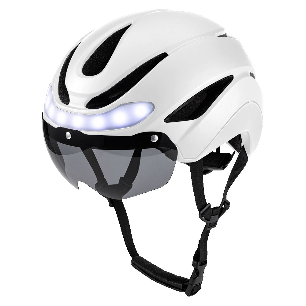 UWALK A009G Smart Bike Helmet for Adult – LED Light, Turn Signals & Magnetic Visor