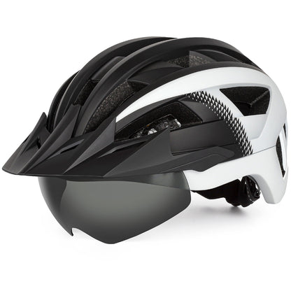 HOT UWALK A023G Bicycle Helmet with magnetic len, with charging tail light for Adult