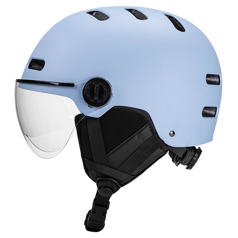 UWALK S001G Ski Helmet with detachable safety goggles