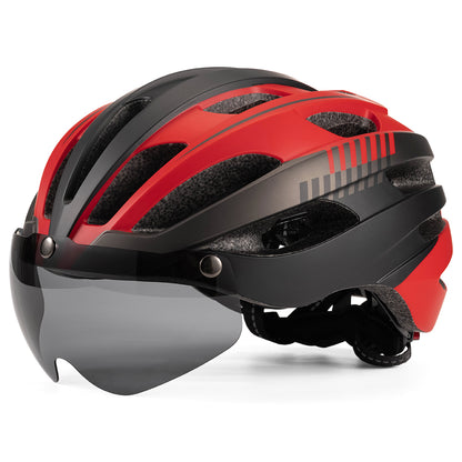 HOT UWALK A022G Bicycle Helmet with magnetic len for Adult