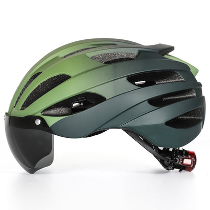HOT UWALK A022G Bicycle Helmet with magnetic len for Adult