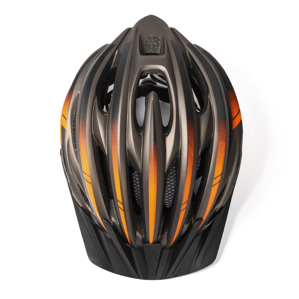 UWALK A037V Bicycle Helmet with detachable brim & Button battery tail light for Adult