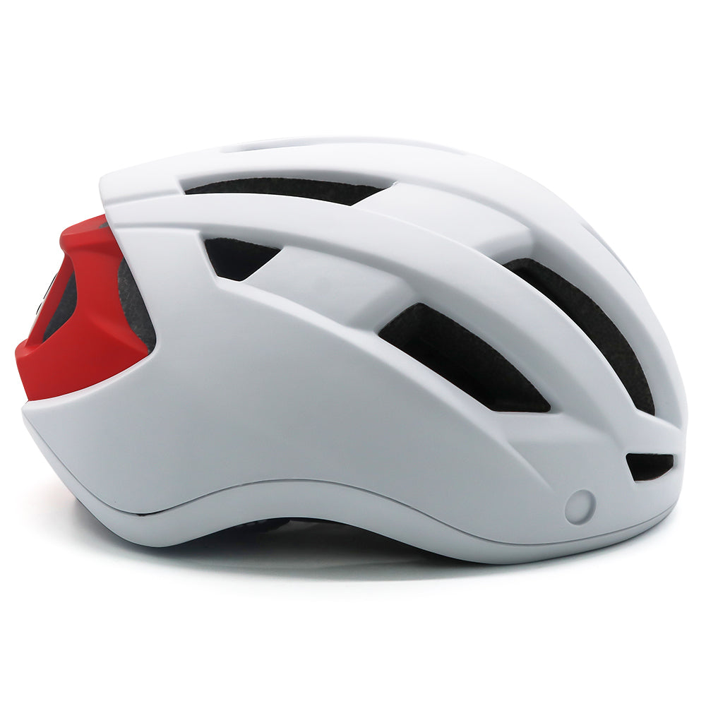 UWALK A016G Bike Helmet with magnetic windshield & USB charging taillight