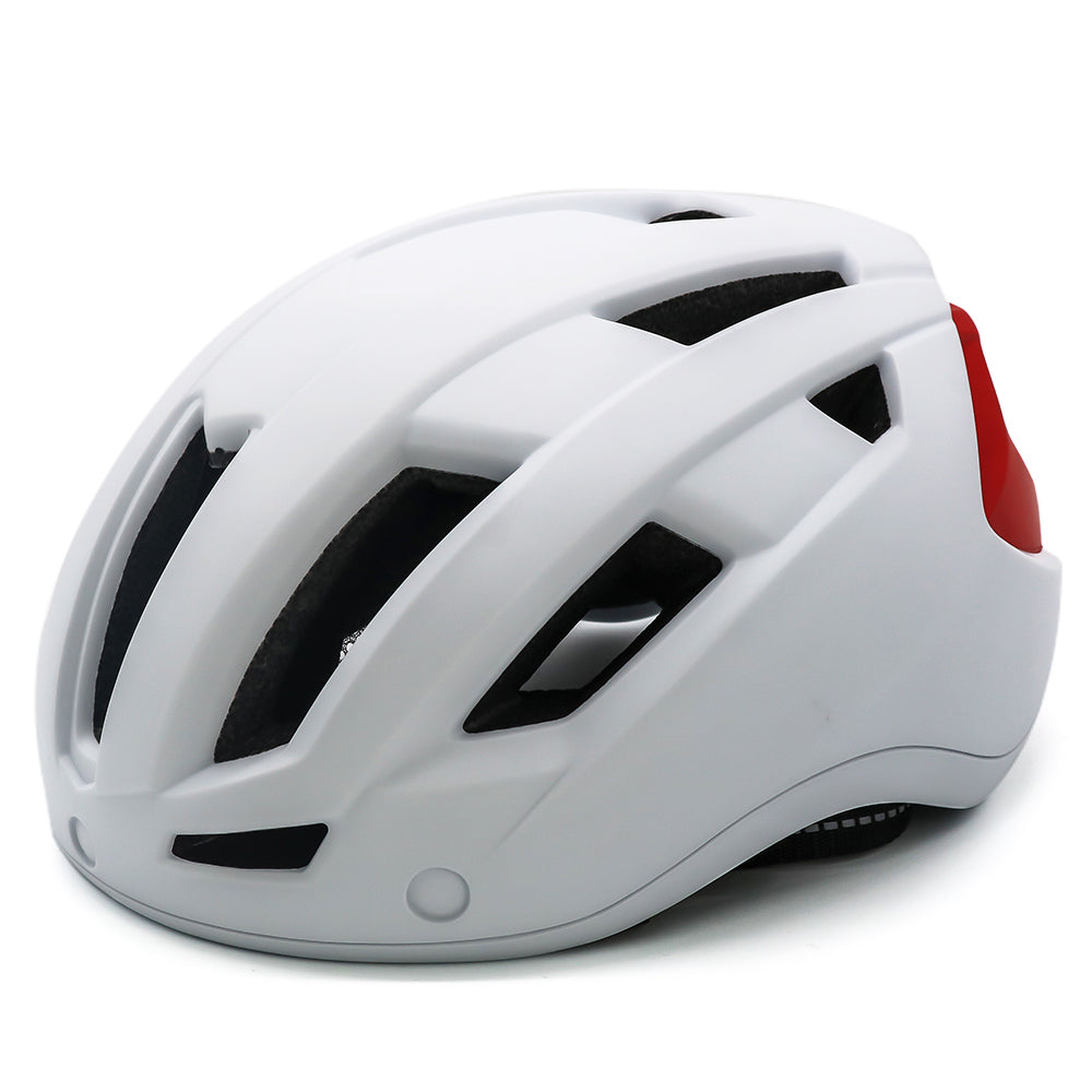 UWALK A016G Bike Helmet with magnetic windshield & USB charging taillight