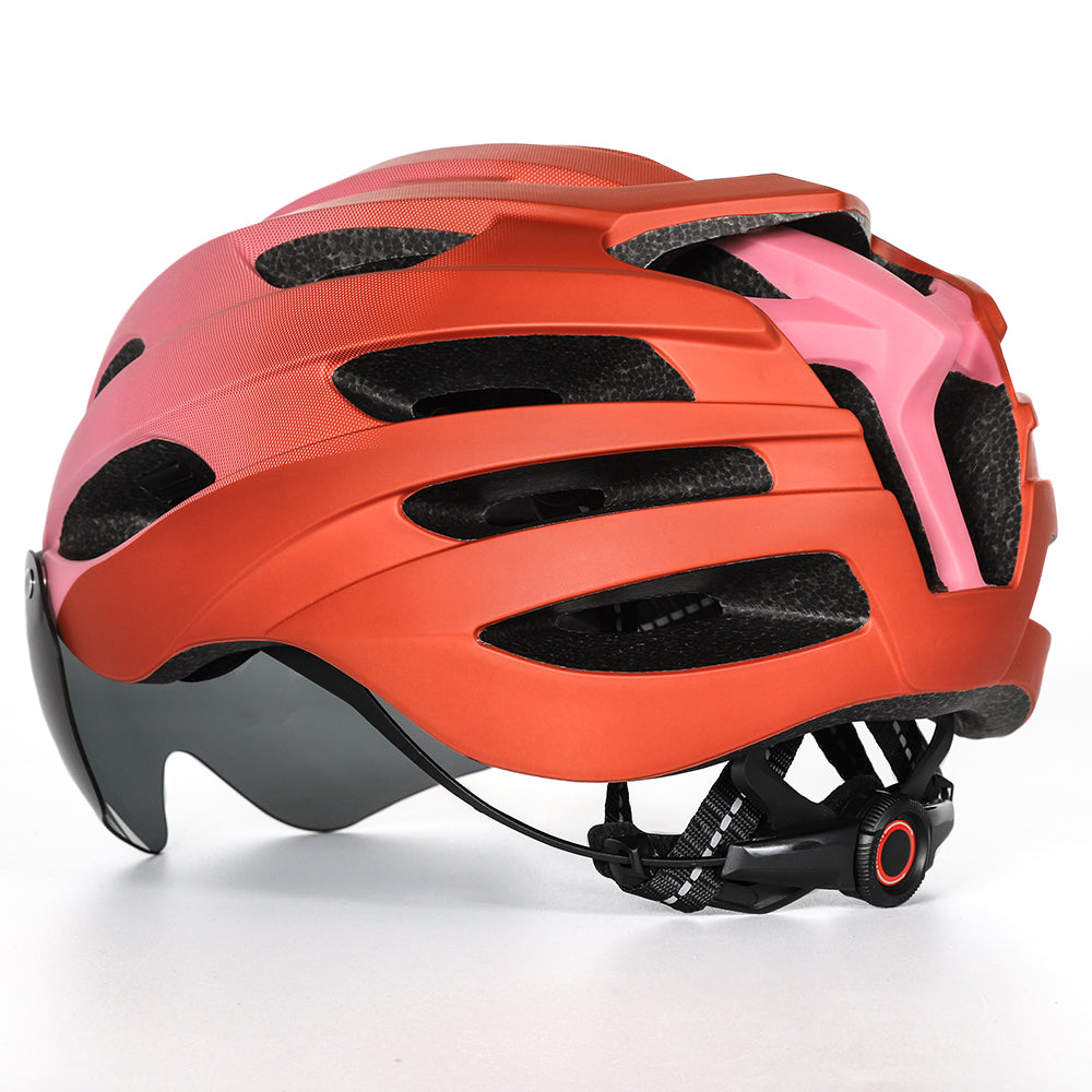 HOT UWALK A022G Bicycle Helmet with magnetic len for Adult
