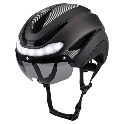 UWALK A009G Smart Bike Helmet for Adult – LED Light, Turn Signals & Magnetic Visor