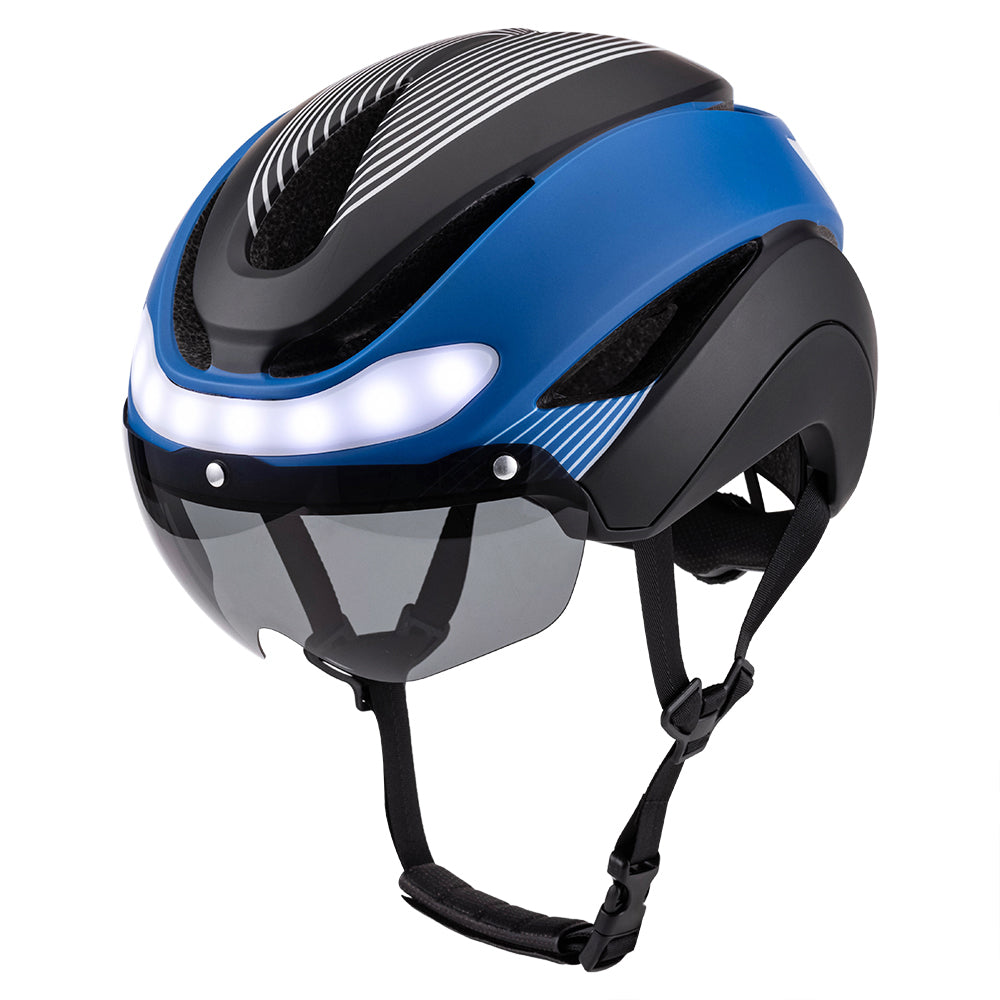 UWALK A009G Smart Bike Helmet for Adult – LED Light, Turn Signals & Magnetic Visor