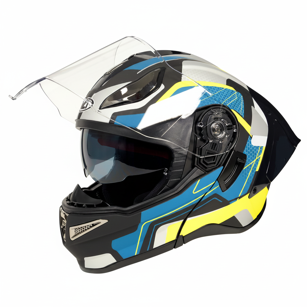 NEW UWALK 165 Flip-Up Motorcycle Helmet with DOT Approved
