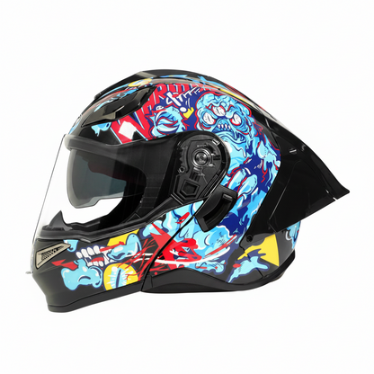 NEW UWALK 165 Flip-Up Motorcycle Helmet with DOT Approved