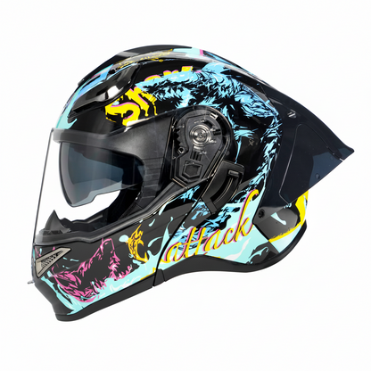 NEW UWALK 165 Flip-Up Motorcycle Helmet with DOT Approved