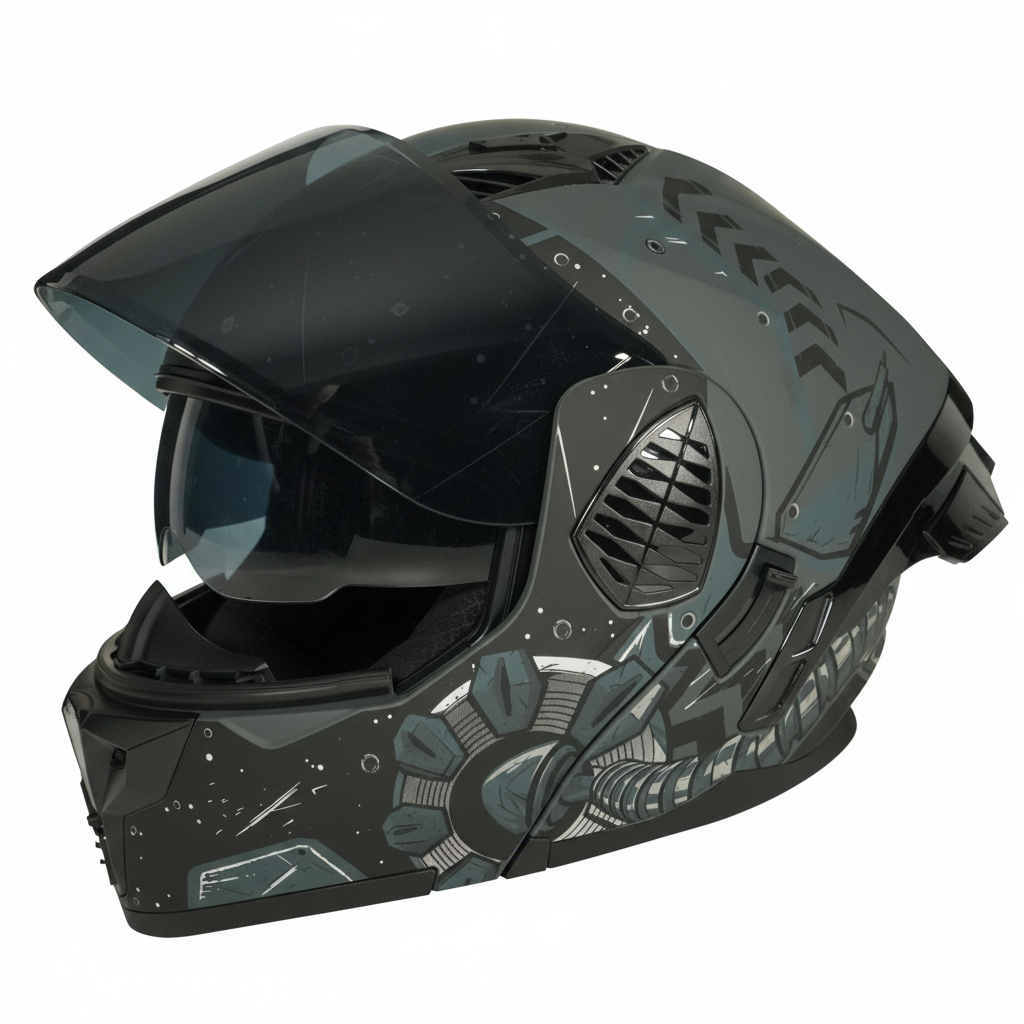 NEW UWALK 167 Flip-Up Motorcycle Helmet with DOT Approved