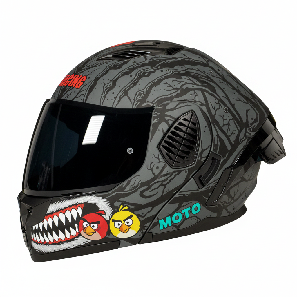 NEW UWALK 167 Flip-Up Motorcycle Helmet with DOT Approved