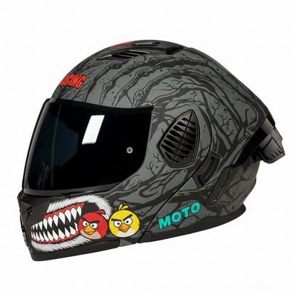 NEW UWALK 167 Flip-Up Motorcycle Helmet with DOT Approved