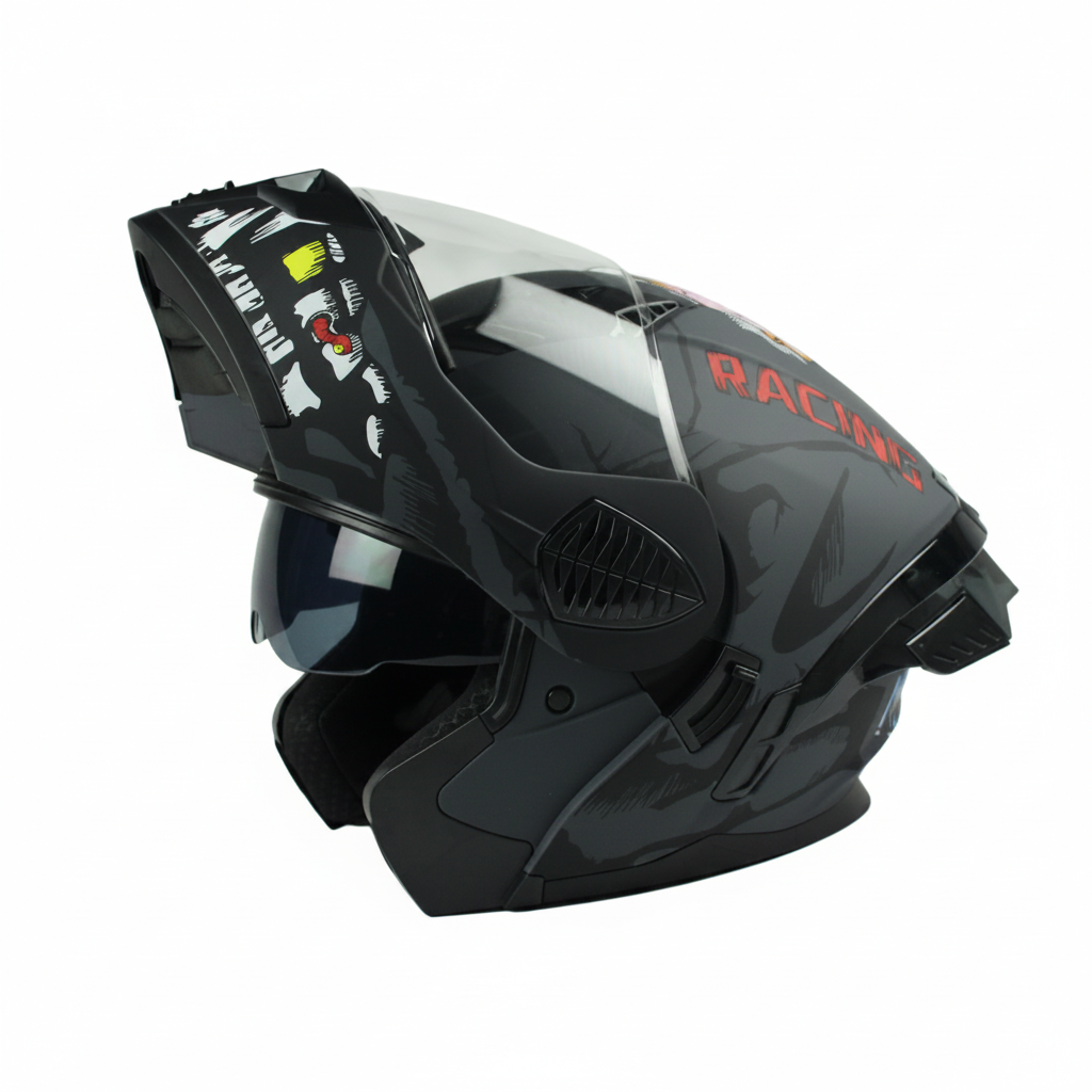 NEW UWALK 167 Flip-Up Motorcycle Helmet with DOT Approved