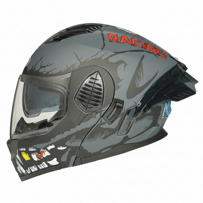 NEW UWALK 167 Flip-Up Motorcycle Helmet with DOT Approved