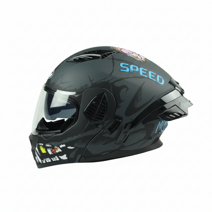 NEW UWALK 167 Flip-Up Motorcycle Helmet with DOT Approved
