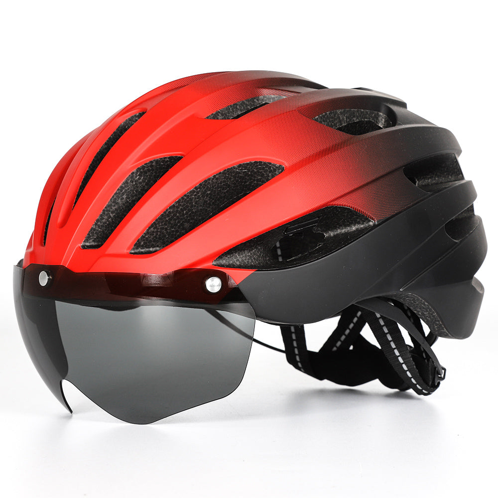 HOT UWALK A022G Bicycle Helmet with magnetic len for Adult