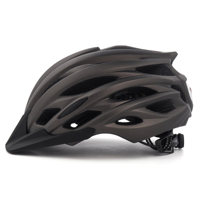 UWALK A037V Bicycle Helmet with detachable brim & Button battery tail light for Adult