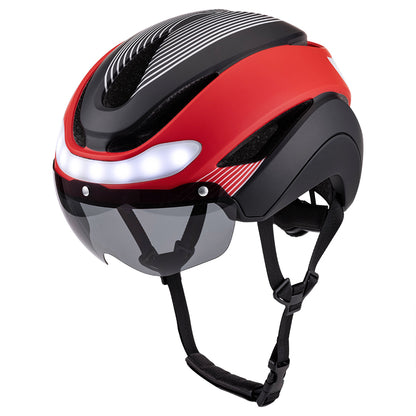UWALK A009G Smart Bike Helmet for Adult – LED Light, Turn Signals & Magnetic Visor
