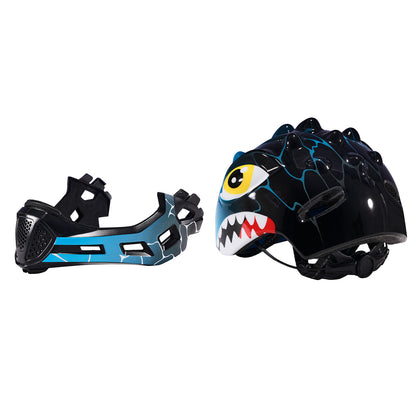 UWALK FK002 3D Dinosaur Full Face Helmet for kids