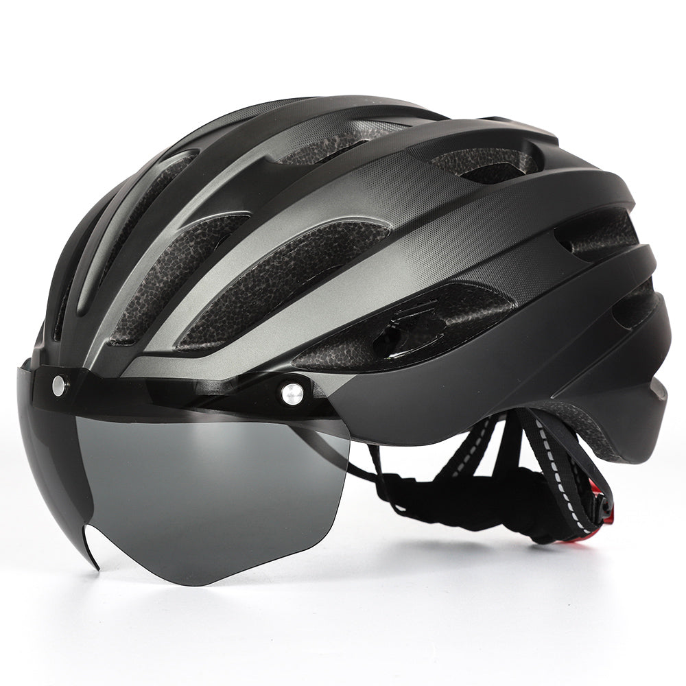 HOT UWALK A022G Bicycle Helmet with magnetic len for Adult