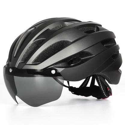 HOT UWALK A022G Bicycle Helmet with magnetic len for Adult