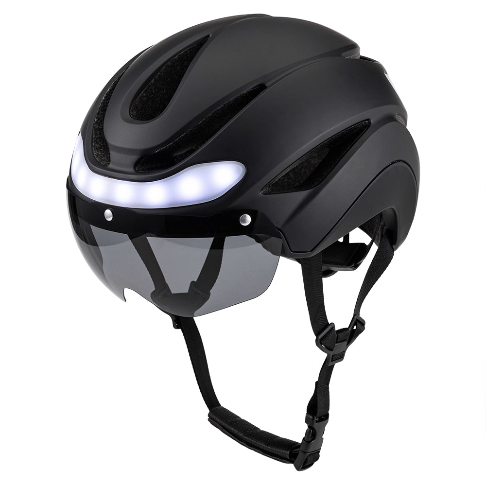 UWALK A009G Smart Bike Helmet for Adult – LED Light, Turn Signals & Magnetic Visor