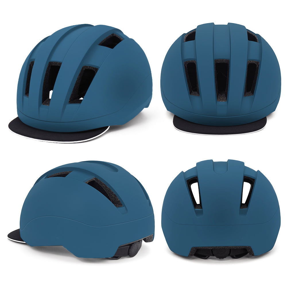 UWALK A039V Bicycle Helmet with removable brim for Adult