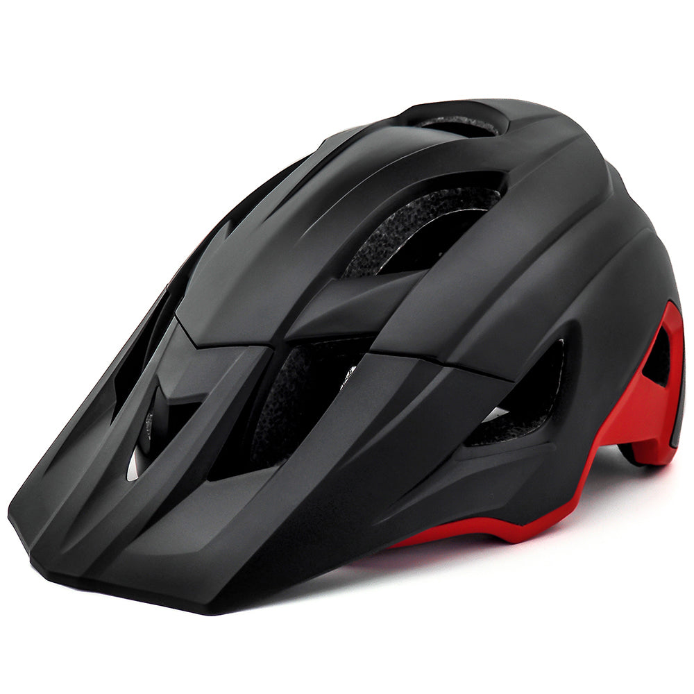 UWALK A030V Bicycle Helmet with detachable brim & USB charging taillight for Adult