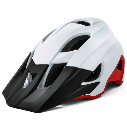 UWALK A030V Bicycle Helmet with detachable brim & USB charging taillight for Adult