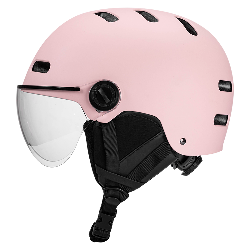 UWALK S001G Ski Helmet with detachable safety goggles