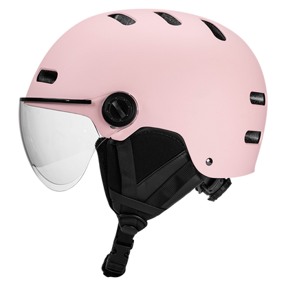 UWALK S001G Ski Helmet with detachable safety goggles