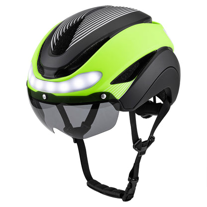UWALK A009G Smart Bike Helmet for Adult – LED Light, Turn Signals & Magnetic Visor