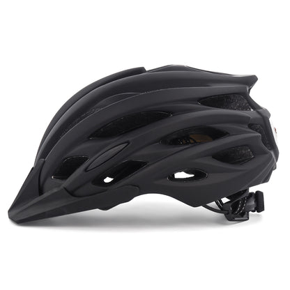 UWALK A037V Bicycle Helmet with detachable brim & Button battery tail light for Adult