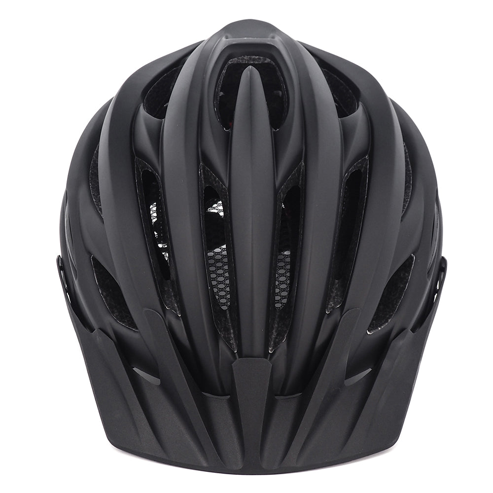 UWALK A037V Bicycle Helmet with detachable brim & Button battery tail light for Adult