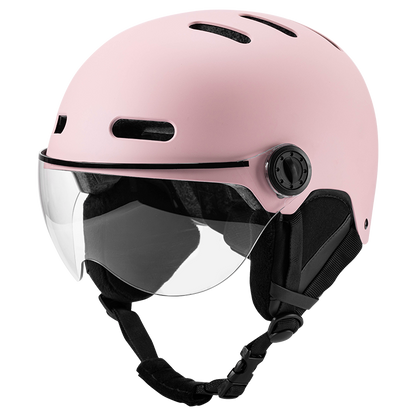 UWALK S001G Ski Helmet with detachable safety goggles