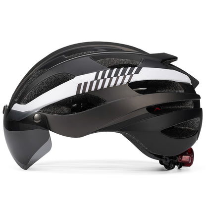 HOT UWALK A022G Bicycle Helmet with magnetic len for Adult