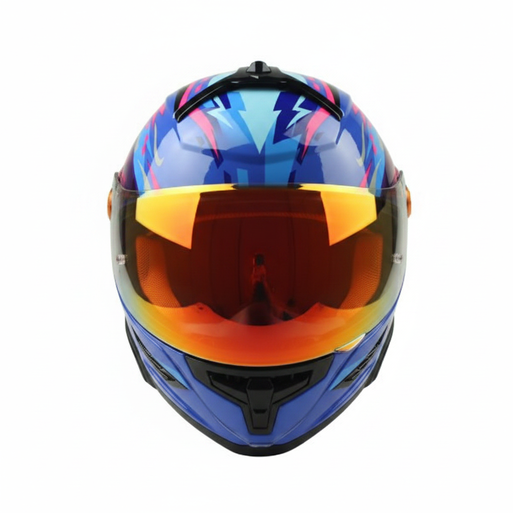 UWALK 507 Full Face Motorcycle Helmet for Kids, DOT & CE Certified