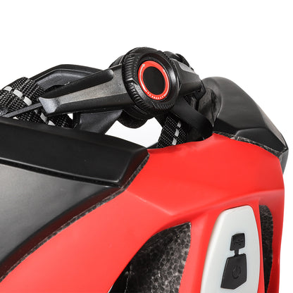UWALK A016G Bike Helmet with magnetic windshield & USB charging taillight