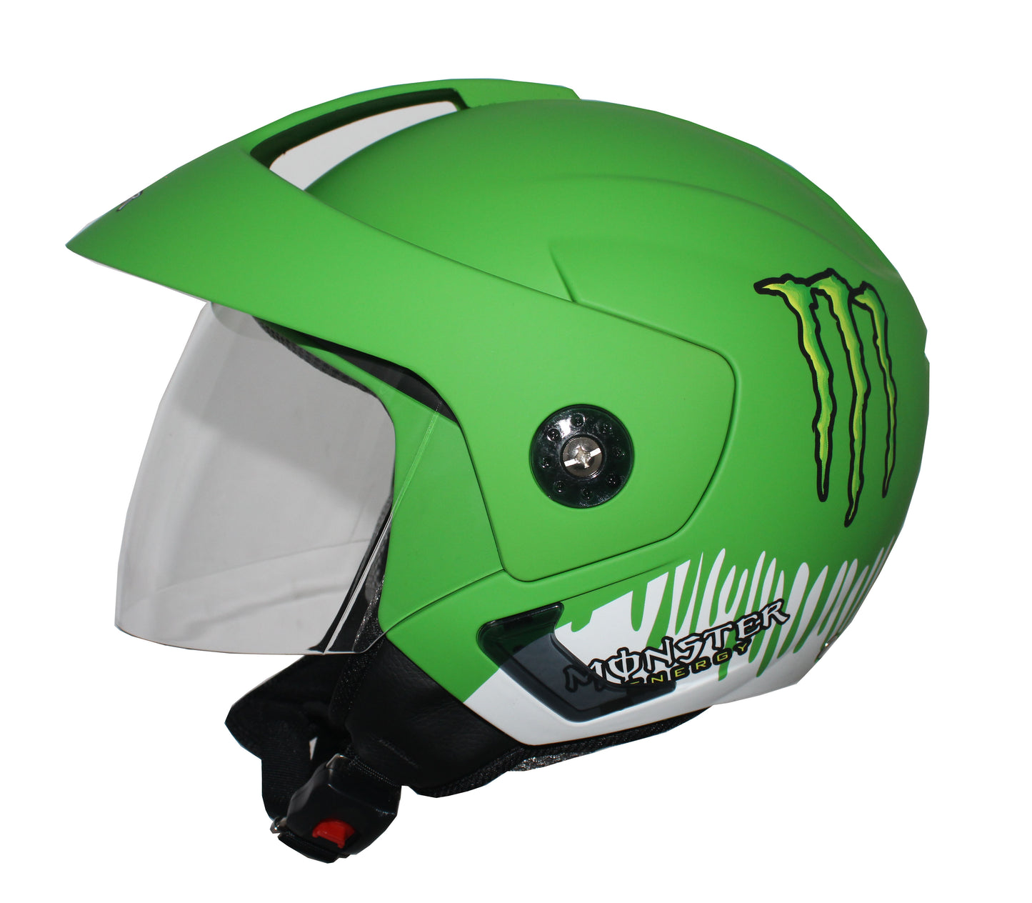 UWALK 215 Open Face Motorcycle Helmet, DOT & CE Certified
