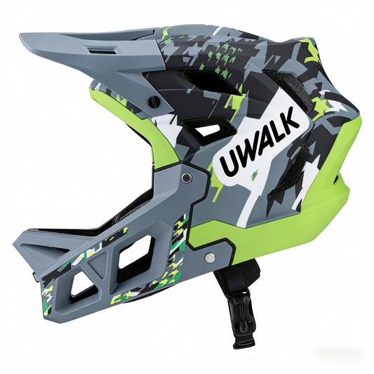 HOT UWALK FA009 FULL FACE Mountain Bike Helmet for adult