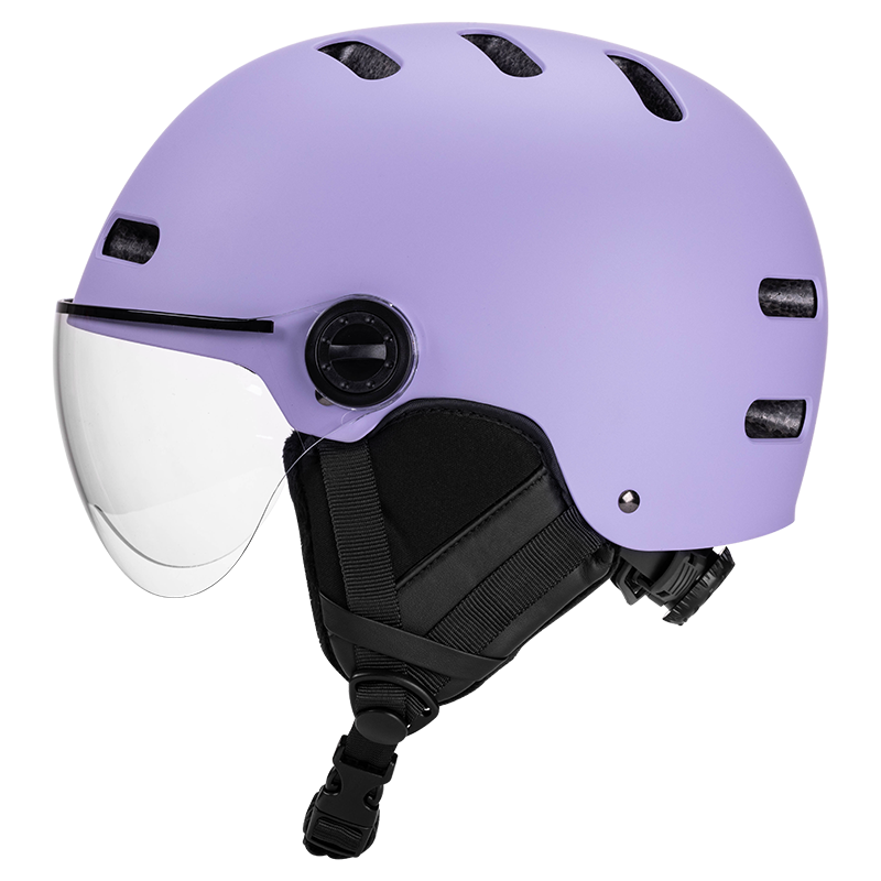UWALK S001G Ski Helmet with detachable safety goggles