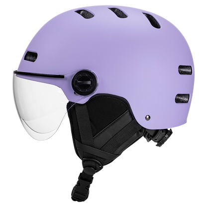 UWALK S001G Ski Helmet with detachable safety goggles