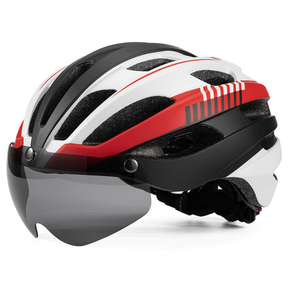 HOT UWALK A022G Bicycle Helmet with magnetic len for Adult