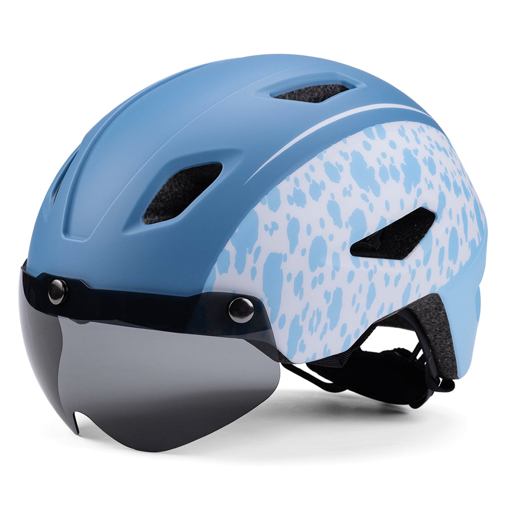 NEW UWALK K025 Bike Helmet with Removable Visor for kids
