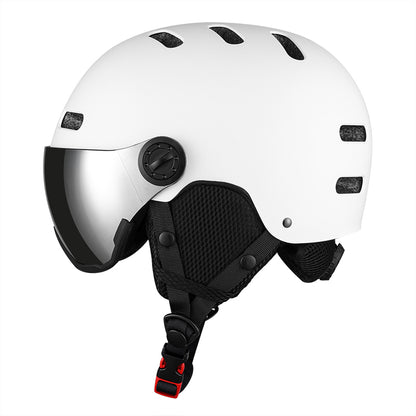 UWALK S001G Ski Helmet with detachable safety goggles
