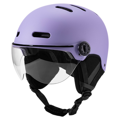 UWALK S001G Ski Helmet with detachable safety goggles