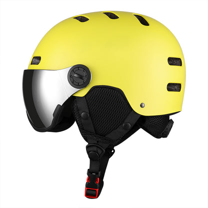 UWALK S001G Ski Helmet with detachable safety goggles
