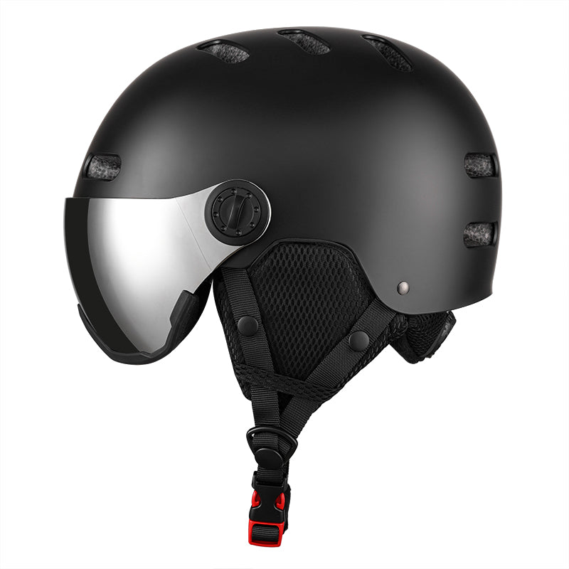 UWALK S001G Ski Helmet with detachable safety goggles
